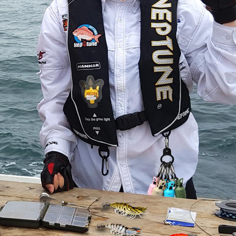 New Squid Jig Bait Protector Kit Webfoot Octopus Egi Hooks Cover Cuttlefish Umbrella Lure Cap with Retractable Buckle Carabine