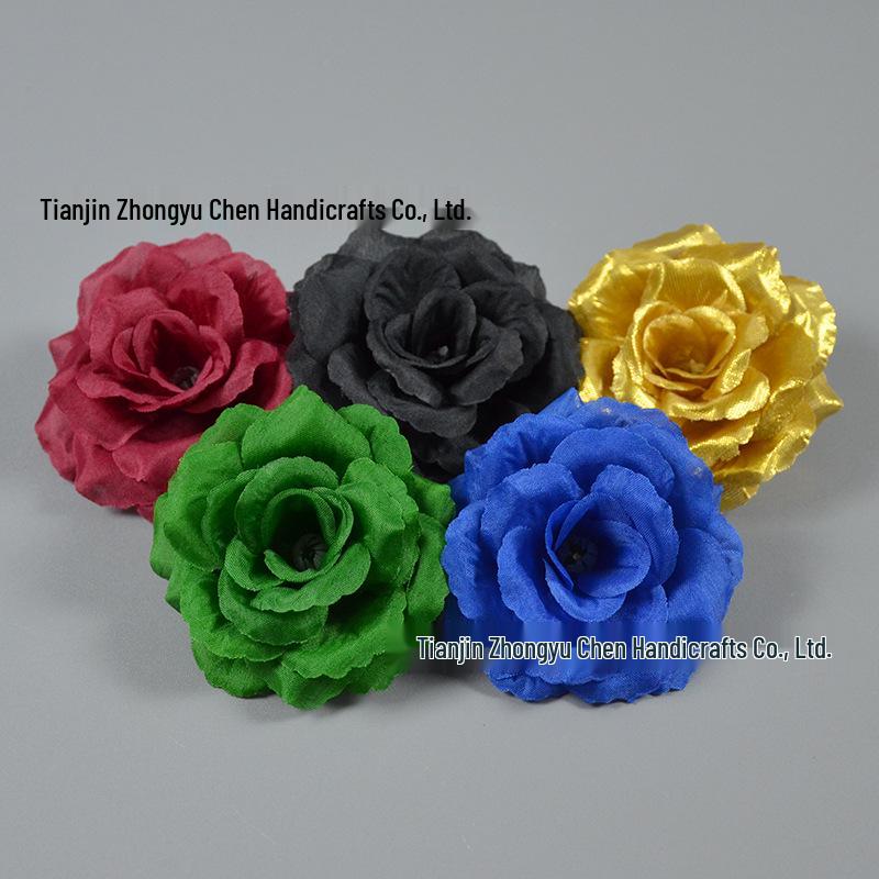 8CM Silk Rose Flowers for Wall, Box Projects, Scenery, Weddings, Flower Balls, and Ceiling Decor