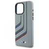 Bmw Bmhmp16X23Slig Iphone 16 Pro Max     6.9 Szary/Grey Hardcase Silicone Turning Lines Magsafe