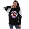 Oshi no Ko Color Block Patchwork Hoodie with Fleece Lining