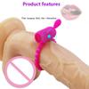 Vibrator Cockring Penis Cock Ring On For Man Delay Ejaculation Sex Toys Couple Women Vibrators Penisring Toys For Adult 18+Boys