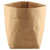 Kraftpapperspåse Blomkruksöverdrag Behållare Multifunktionell Förvaringspåse (25*25*40cm)