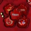 Chinese Wedding Fruit & Candy Plate