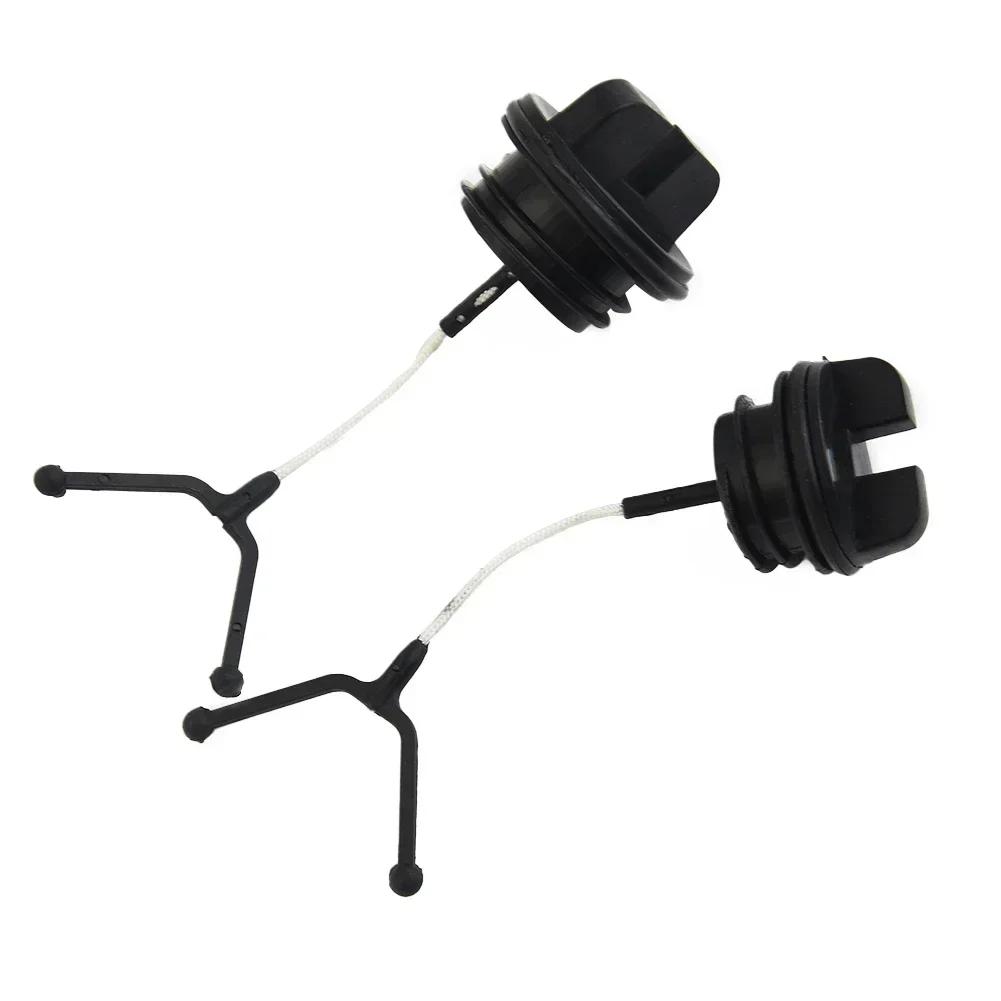 Крышка топливного бака + Крышка масляного бака Аксессуары для Husqvarna T435 350 345 340 346 353 362 365 371 Замена внутренней крышки масляного бака