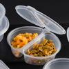 20Pcs Leak-Proof Snack Container with Lid Dip Box Portable Condiment Box  Takeout