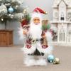 Santa Christmas Decoration 12-Inch Handcrafted Festive Figurine for Tree Mantel Classic Holiday Collectible Gifts Xmas Holiday Tabletop Decor