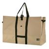 Outdoor Large Storage Tote Big Bag with Storage Case and Khaki (CAPTAIN STAG) Bag, Buckle, 170L, & Black, UE-669