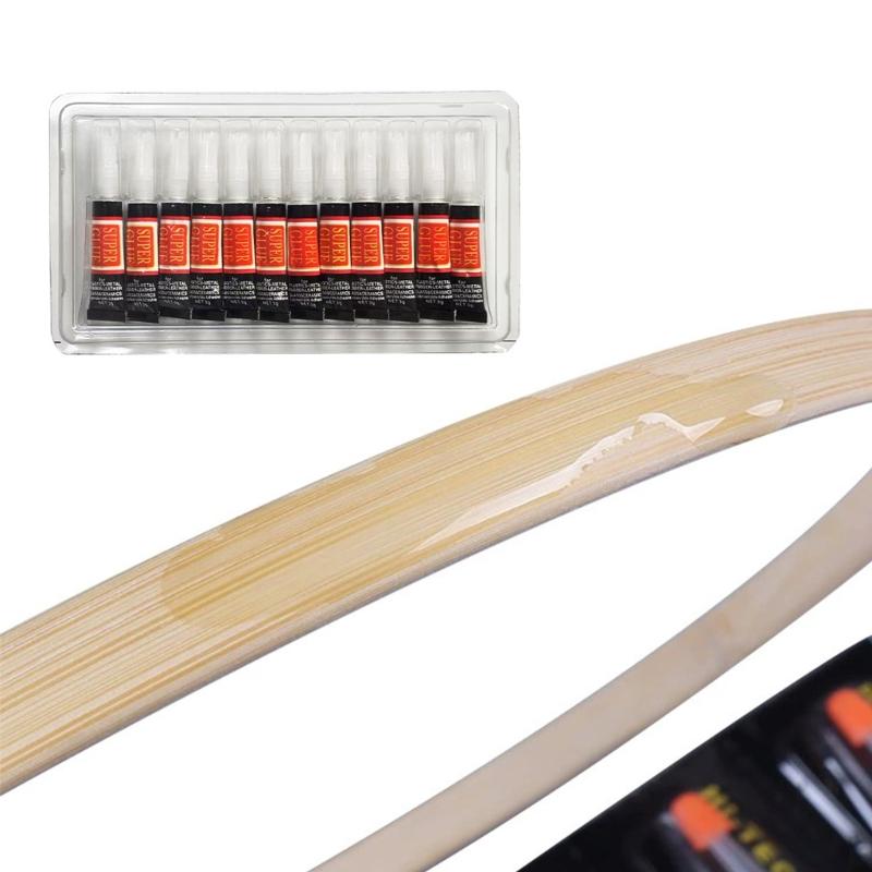 12 Pcs Strong Adhesive Repair Glues Handmade Model Glues Super Glues Quick Drying Glues for Plastic Glass