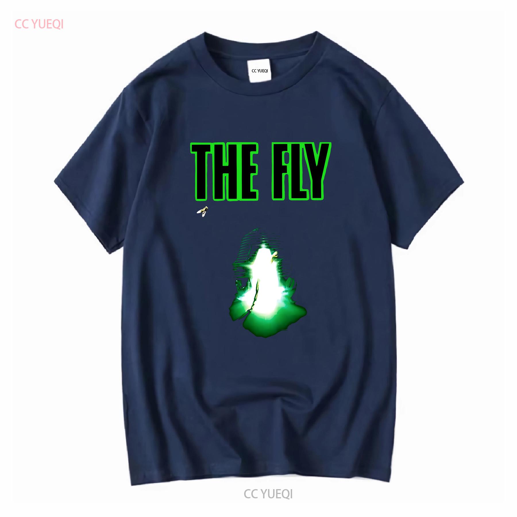 

The Fly David Cronenberg Jeff Goldblum Retro Classic Movie T Shirt S 4XL ZZ520 vintage Washed Stretched Versatile graphic S