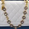 Versatile  Flower Keychain Trendy Messenger Bag Chain Creative Bag Extension Chain Pendant Decoration Accessories Gift