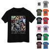 Boys Girls Round Neck Casual Printed Short-sleeved T-shirt Top