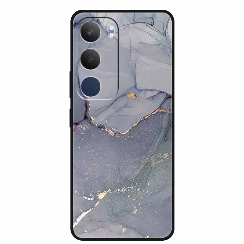 Luxury Phone Case For Vivo Y19s Pro 4G Soft TPU Silicone Back Case For Vivo Y29 5G Y 29 19s Marble Patterns Cover Bumper Funda