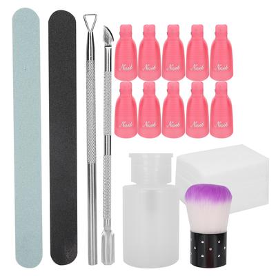 Nail File Professional Nail Art Dust Brush Manicure Grinding Nail Polish Removal Tool