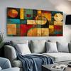A modern abstract canvas art print, art decoration style ink wall hung poster, suitable for decoration in living rooms, bedrooms