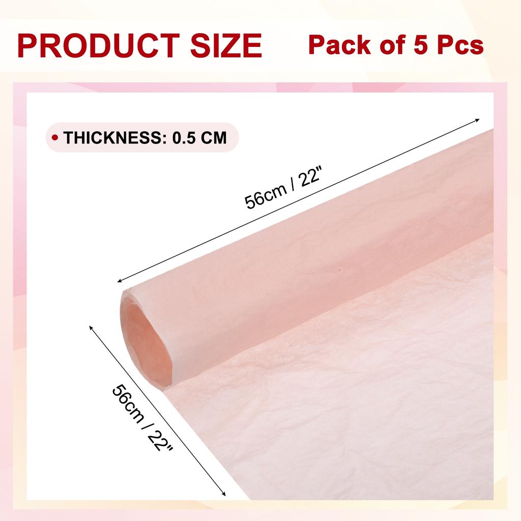 5pcs Flower Wrapping Paper Waterproof Bouquet Wrapping Paper Gift Wrapping Paper Birthday Wedding Ceremonies Paper Sheet