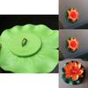 Elegant 10cm Artificial Lotus Flower Water Lily Fake Plant For Swimming Pool Decor