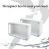 Waterproof Electrical Circuit Enclosure Box Ip65 Abs Electronic Project Wire Junction Box Transparent Waterproof Outdoor Plastic