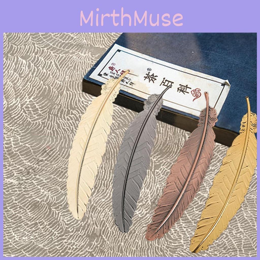 Inspired Feather Metal Bookmark Artistic Detailing Crafting Appreciation Student