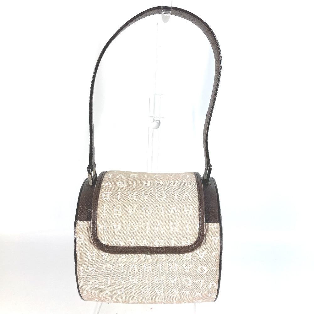 BVLGARI BVLGARI BVLGARI logo B-ZERO1 B-Zero One Drum Shoulder Bag Hand Bag