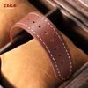 Cinturino per Orologio in Pelle di Mucca Marrone Premium con Rilascio Rapido 18mm 20mm 22mm 24mm Cinturini per Orologio in Vera Pelle Top Grain per Uomo Donna