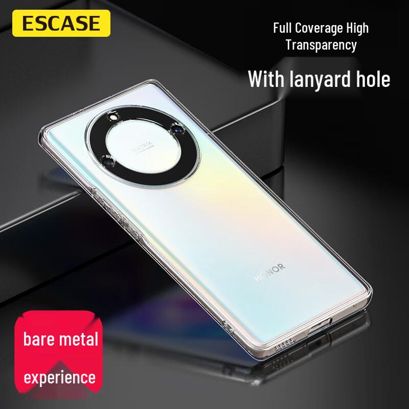 ESCASE Clear Soft TPU Phone Case for HONOR X40