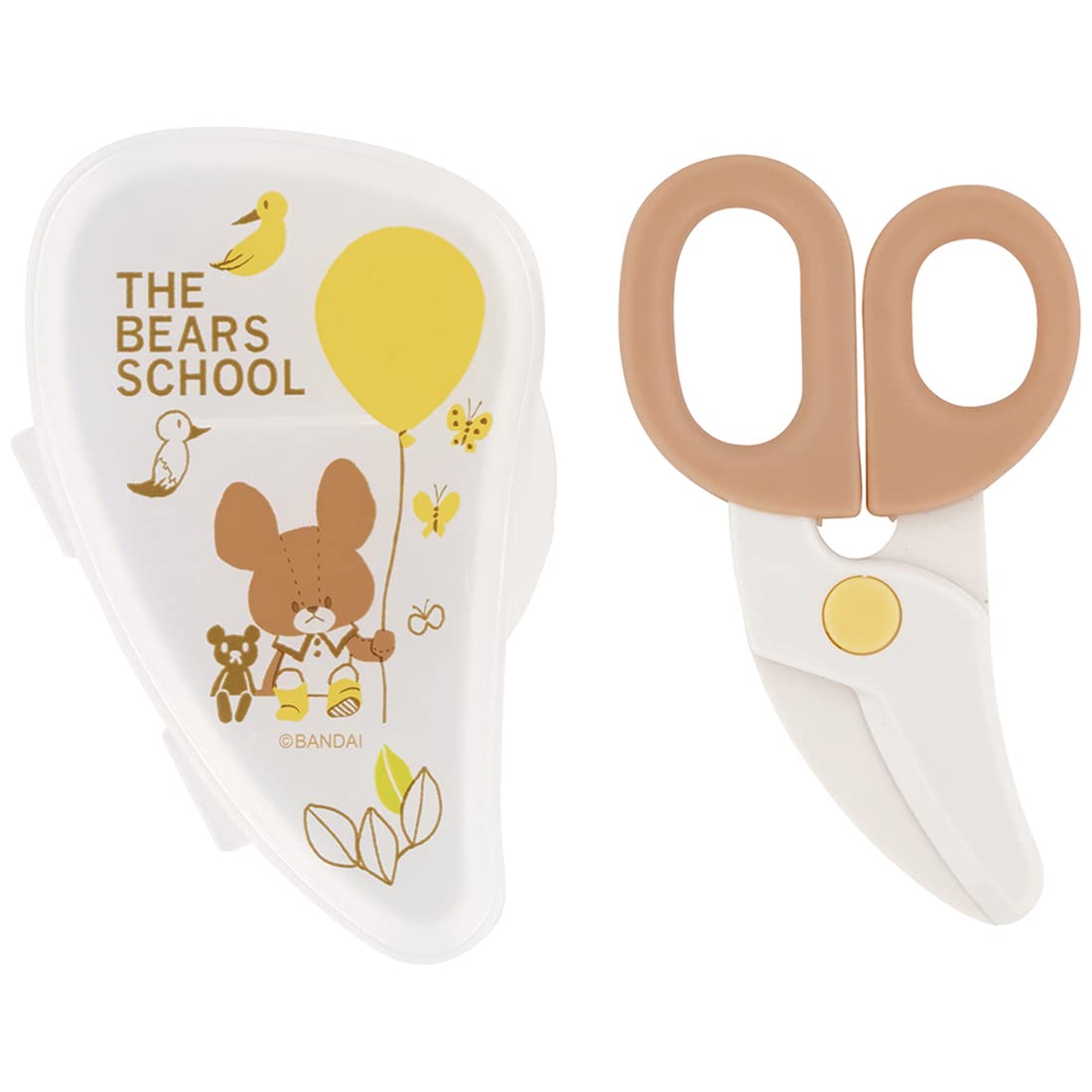 

Skater Kitchen Scissors Baby Food Food Cutter Kuma no Gakkou BFC1-A