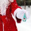 Christmas Keychain PLA Dwarf Ornament Gnome Figurine Pendant Keyring Accessory Festival Key Holder Decoration