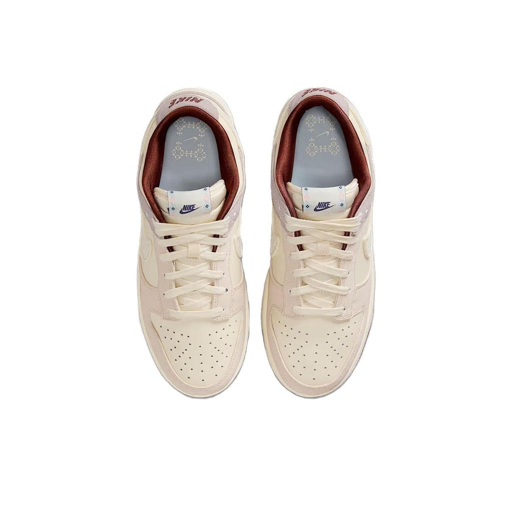Nike  Dunk Low LX Crochet Swoosh Women Sneakers Cream Soft-Pearl Malt IH7353-010