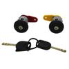 Car Left and Right Ignition Switch Door Lock Start Switch Car Door Lock for Ford Fiesta COURIER ESCORT KA