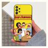 Cartoon B-Bob Burger-ES Phone Case For Samsung S25,S24,S23,S22,S20,S21,S10,Ultra,Plus,Lite,FE,Soft Silicone Black Cover