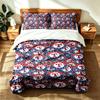 Texas Rangers (14) 3pc Set Suitable for Master Bedrooms Soft and Comfortable an Ideal Gift for Family and Friends Includes One Duvet Cover and Two Pil