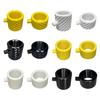 Men Shower Nozzle Powerful Supercharging Hydromassage Standard Thread Interface Fits Most Pipes 360-Degree Ring Water Spray Spiral Nozzle