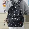 Schoolbag Female Junior High School High School Student Star Print Korean Version Niche Ins Backpack Mori College Student Class Backpack