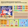 1SET Score Cognition Magnet Book Thinking Training Primary School Math Score Teaching Aids Children's Education Science Educational Toys