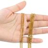 Personalized Hip Hop Necklace Cubanchain Gold Plated Miami Cuban Chain Men's Chain