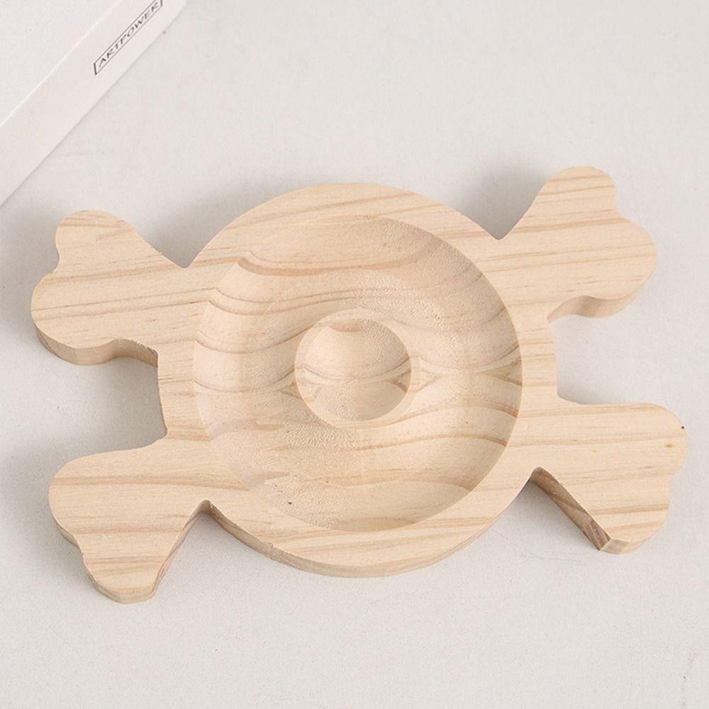 Beading Tool Wooden Handstring Bracelet Display Stand Cartoon Shaped DIY Board Wood Beads Bracelet Holder Beading Plate Home