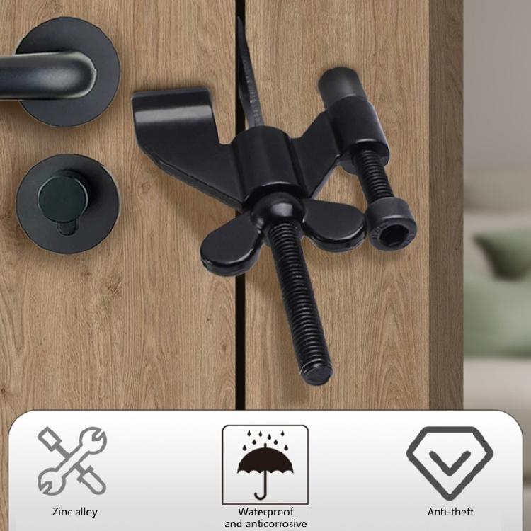 Travel Safety Door Lock Stoppers Homes  Security Device Simple for Enhances Security In Hotel  Apartments Dorms & Bedrooms