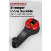 Car seat hook with phone holder, multifunctional and hidden 2-in-1 car seat hook with phone holder, universal rear headrest hook