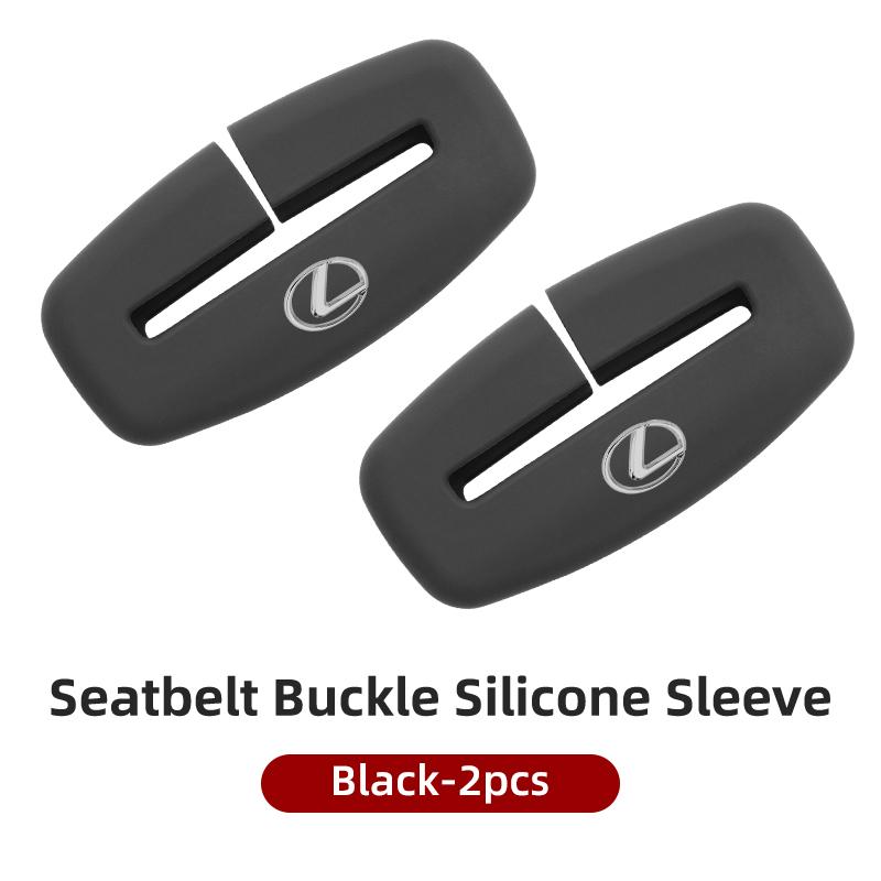 

Car Seatbelt Buckle Cover Silicone Anti-scratch Protector Case Interior For Lexus UX250h RX450h CT200h RX400h NX300h RX350 RX300