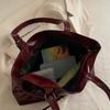 Large Capacity Women's Shoulder Bag Tote Commuter Bag Simple Vintage Cross-Border  Style Bag Versatile Sensation