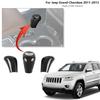 Carbon Fiber Gear Shift Knob Head Cover Trim Kit for Jeep Grand Cherokee 2011-13