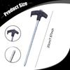 4x Tent Stakes Fixing Nails Sturdy Accessories Camping Equipment Ground Anchors Canopy