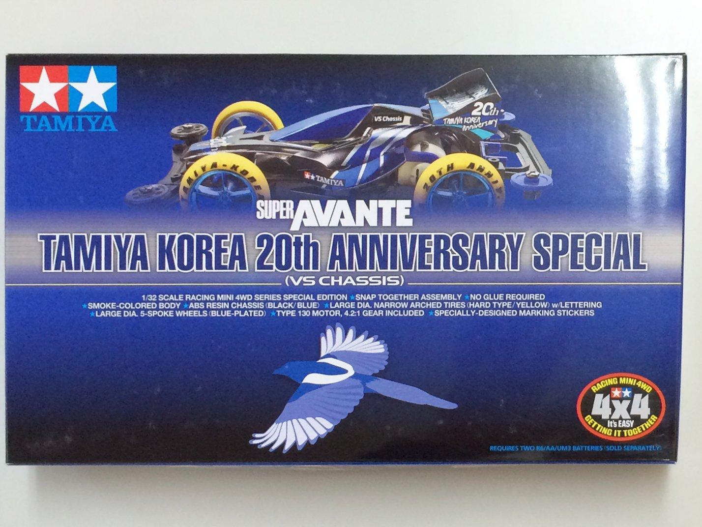 

СПЕЦИАЛЬНЫЙ ВЫПУСК К 20-ЛЕТИЮ КОМПАНИИ SUPER AVANTE TAMIYA KOREA