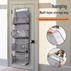 Wall-Mounted Multi-Layer Storage Bag for Toys, Clothes & Sundries