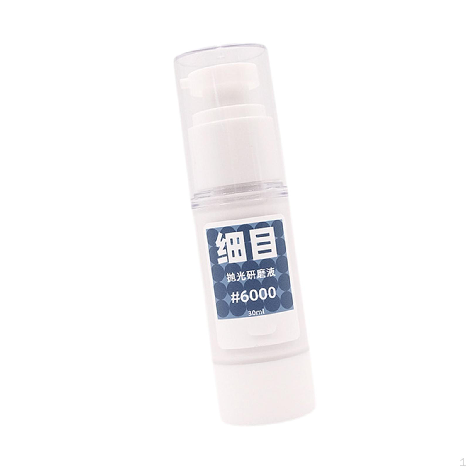 

Polishing 30ml Multipurpose Practical Mirror Finish Polisher Liquid for Vehicle Model Figure Repair 6000
