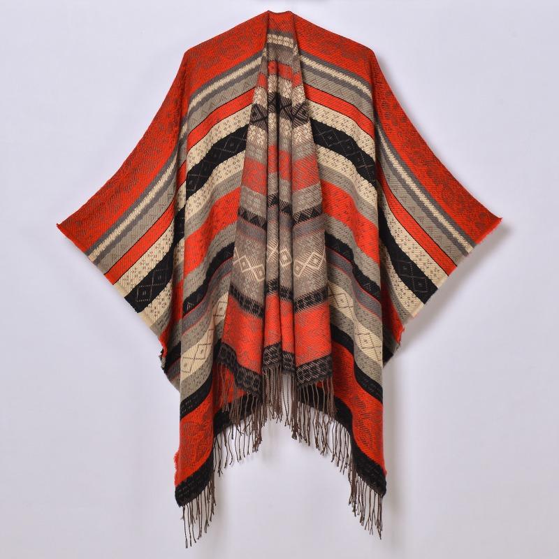 Nepal Travel Shawl Super Beautiful Women Take Pictures To Keep Warm Outside Cape Autumn and Winter Imitation Cashmere Scarf New Product