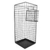 Umbrella Holder Geometric Design Powder Coating Iron Umbrella Holder Bin for Entryway Indoor