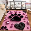 17 Styles Cat Paw Printed Carpet Rug for Living Room Bedroom Entrance Door Decor Mat, Kids' Room Decorative Mat Multi-Size Gifts