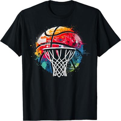 Basketball Stilvolles Sport-T-Shirt