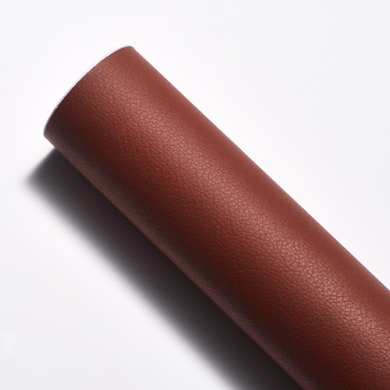 

Самоклеящаяся заплатка из натуральной кожи для ремонта и реставрации диванов и кресел 50cm x 1m темный кофе